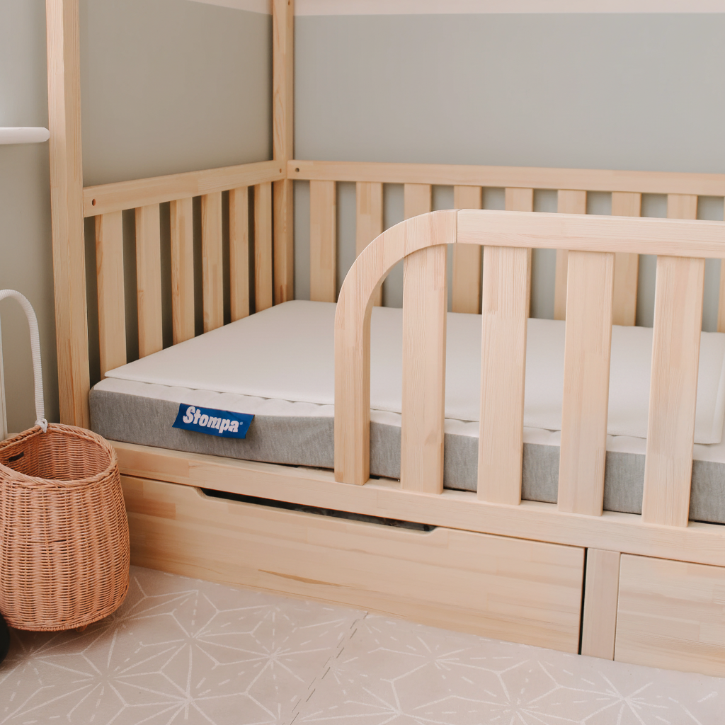 Stompa S Airflow kids mattress with breathable design and supportive foam for comfortable, healthy sleep