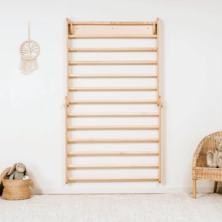 Pikler Dreieck & Sprossenwand 2-in-1 Klettergerüst